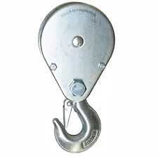 Umlenkrolle, Seilrolle, Klappkloben, 999kg, verzinkt, 00710, 12345