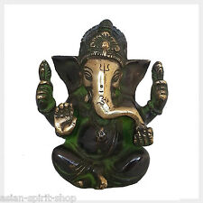 Ganesha Statue Glücksgott Messing BG 11,5cm 760 Shiva Krishna Hinduismus Gott