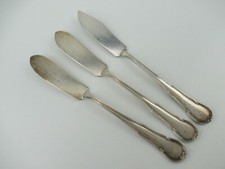 2 Butterstreicher 1 Käsemesser ║ Besteck WMF 3200 Barock ║ Silberauflage 90 ║H92