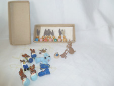 Osterdeko  Hasen Osterhasen    DDR  Erzgebirge   