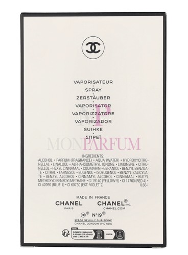 Chanel poudré 100ml eau - 19,