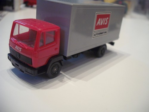 Wiking mercedes benz - benz, koffer