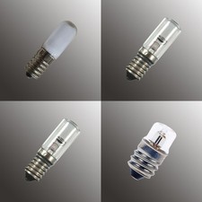 Glimmlampe Röhrenlampe E14