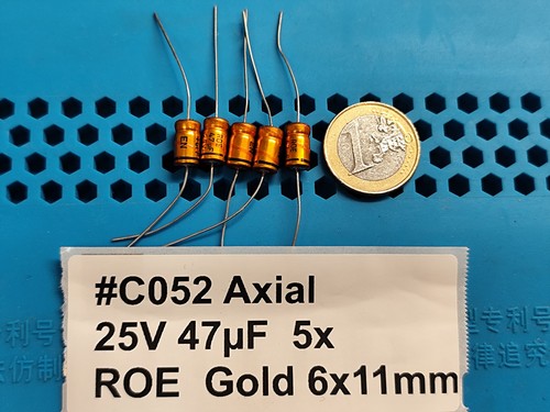 Roederstein gold 47uf - 5x,