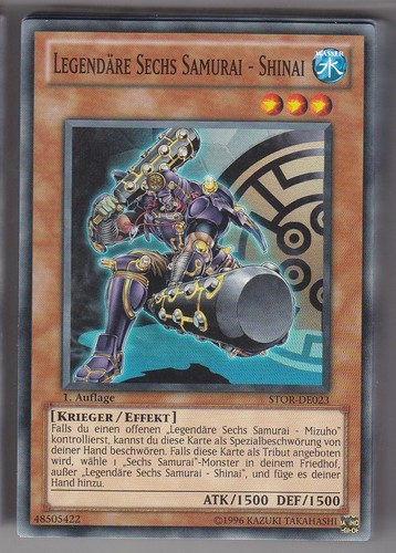 Legendäre sechs - yu-gi-oh,