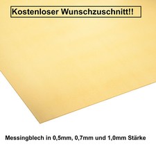 Kupfer- & Messingbleche 0,5mm