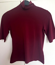 Joseph Janard Stehkragen Pullover dunkles weinrot - Grösse 36