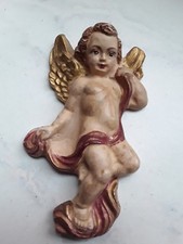 Hübscher Engel Putte aus Gips