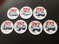 Seltene 7 runde Boeing