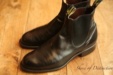 R.M. Williams schwarze Leder