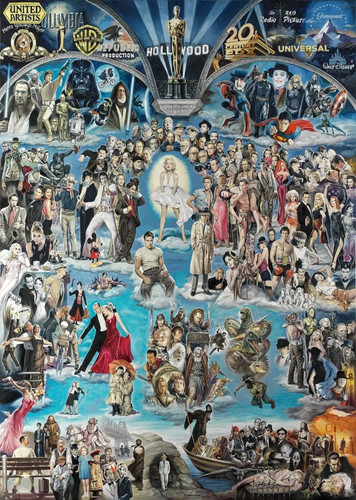 Hollywood xxl puzzle renato - -,