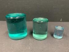 alte Gewichte aus Glas