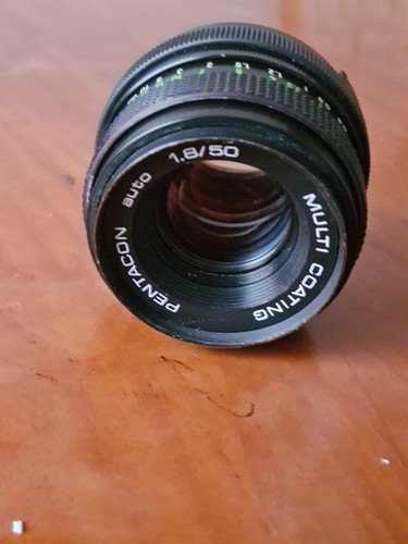 Pentacon auto 50mm - mc, f/1.8