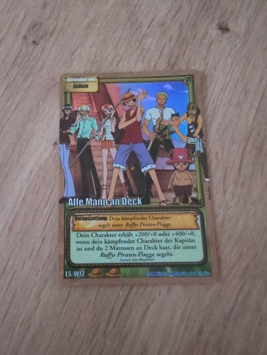 One piece karte alle - piece, an