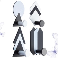 4 Pcs Klebrige Türhaken