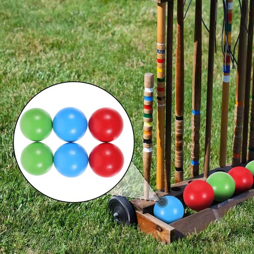 Stück holz boccia kugeln - holz,