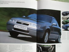 Opel Calibra Juli 1996 16V +2.5V6,+Young +Classic +Cliff Motorsport Edition 