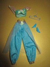 1260) SCHÖNE ORIENTALISCHE VINTAGE KLEIDUNG+SCHUHE BARBIE UA.29cm MODEPUPPEN