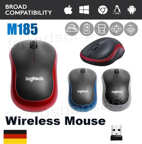 M185 logi maus wireless - m185,