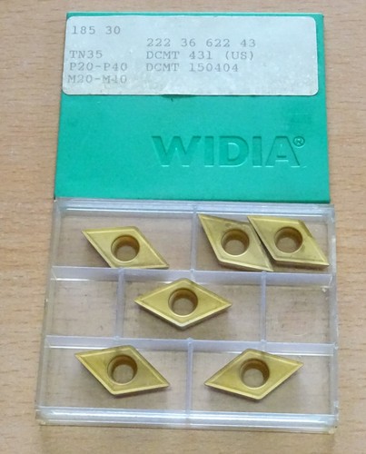 Widia drehplatten dcmt - widia,