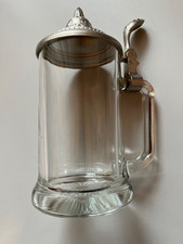 Glas Bierkrug 0,5 L mit