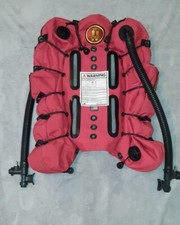 OMS Trieste Wing Doppelblase Harness Edelstahlbackplate tauchen diving