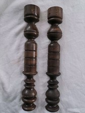 Gedrechselte Halbsäulen Holz