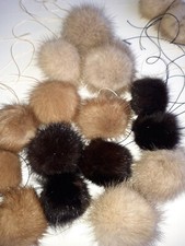 Pelzbommel Set Nerz 2 Stück