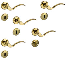 Türbeschlag messing Türgriff