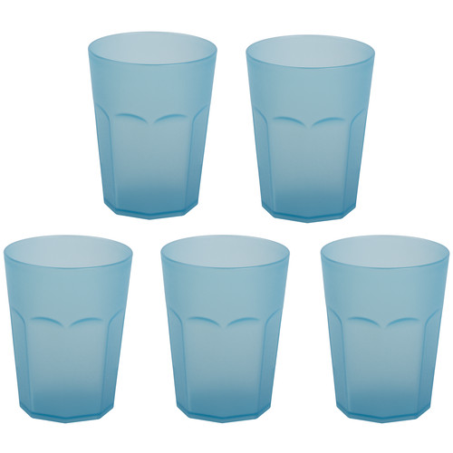 Kunststoffbecher blau - kunststoffbecher,