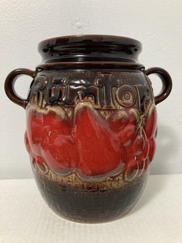 Vintage rumtopf glas - rumtopf,