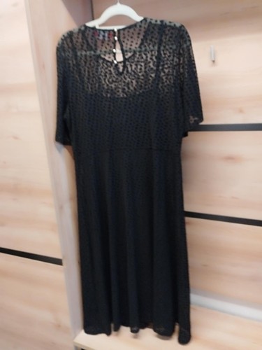 Damen abendkleid schwarz - schwarz, neu