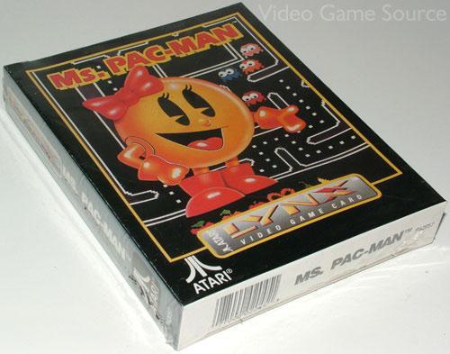 Atari lynx pac man game - ms.,
