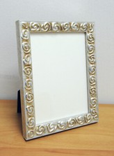 Tischrahmen 15 X 20 Aus Holz In Silber Neu