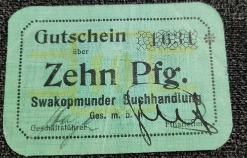 Rares kolonial notgeld - rares, 10