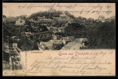 Dresden loschwitz teilansicht - dresden-loschwitz,,