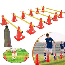 Steckhürden-Set Agility Hindernisse Trainingshürden Kegelhürden Hürden Training