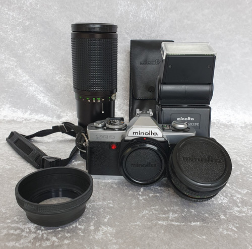 Minolta kamera set - kamera,