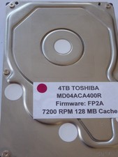 MD04ACA400R FW: FP2A Toshiba