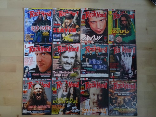 Rock hard magazine - magazine,, jahrgang