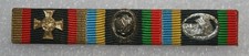 3er bandspange kreuz gold - 3er,