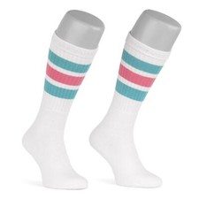 Skatersocks 19 Inch gestreifte