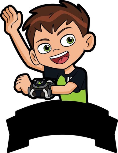 Ben omnitrix vilgax 14x10cm - omnitrix,