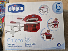 Hochstuhl Tischsitz Chicco 360 Grad Drehsitz neu blau