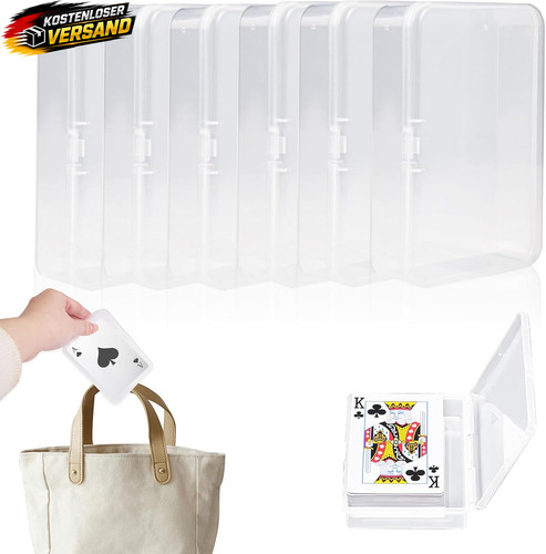 Spielkartenetui 6er set - spielkartenetui,