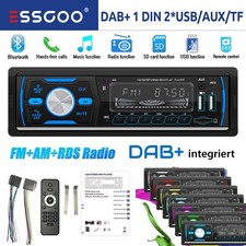 DAB+ Autoradio RDS AM FM 2x