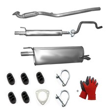 Auspuffanlage +Anbausatz  für