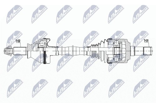 Original nty antriebswelle - original,
