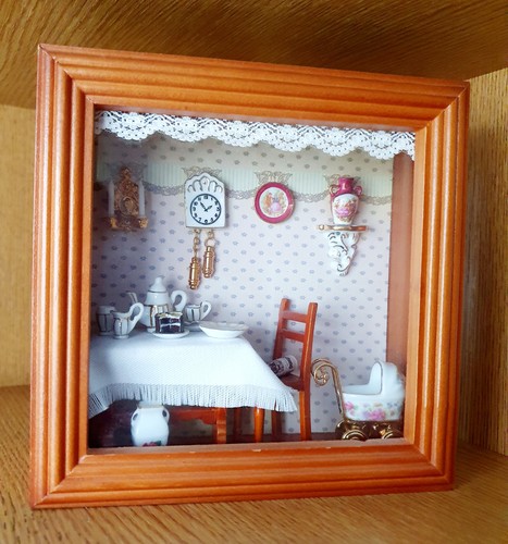 Kastenbild reutter miniatur - kastenbild,