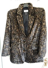 Blazer reserved fake fur leo - reserved,